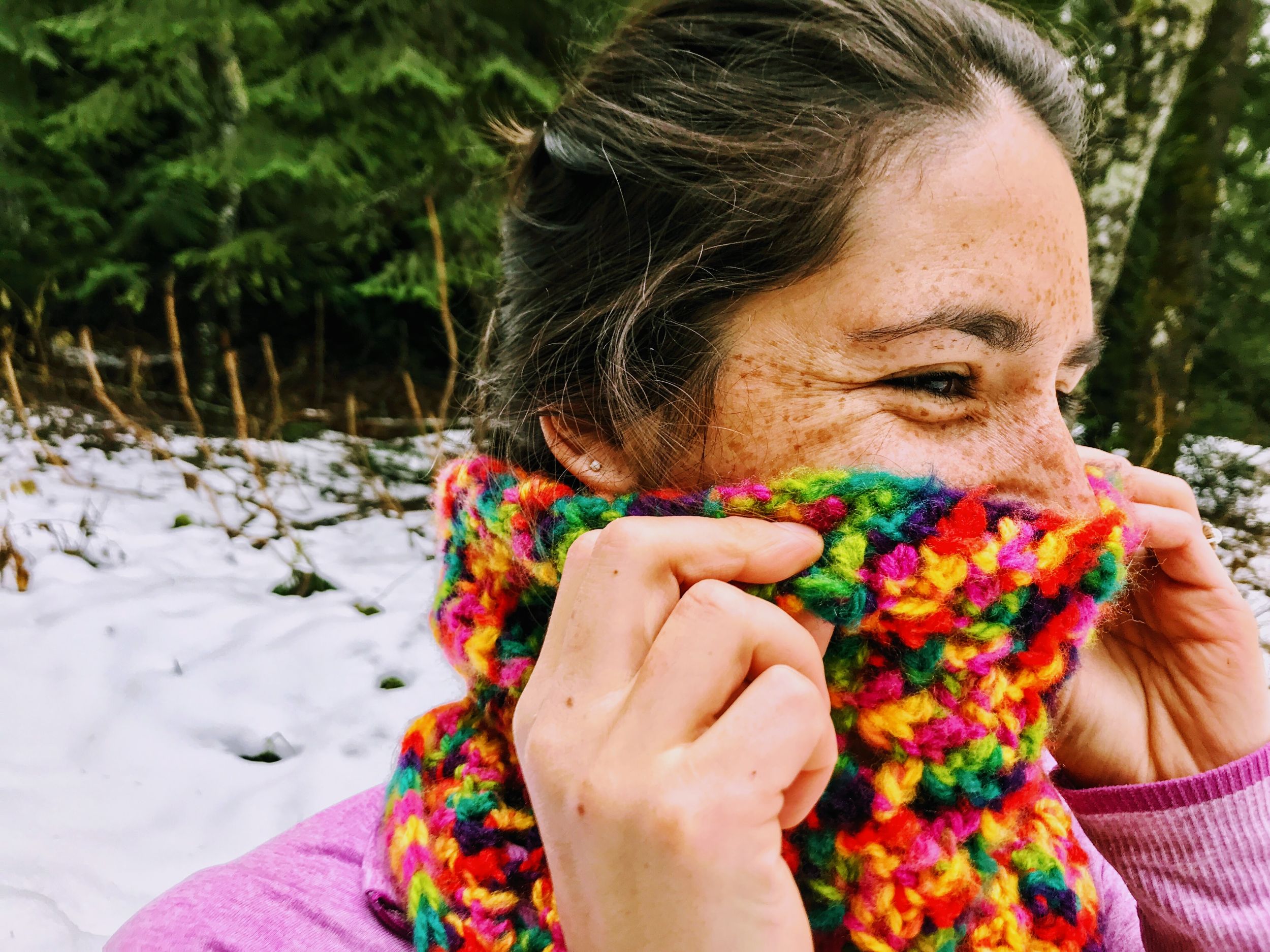 SUNSET COWL PATTERN – Hook🔸Yarn🔸Carabiner